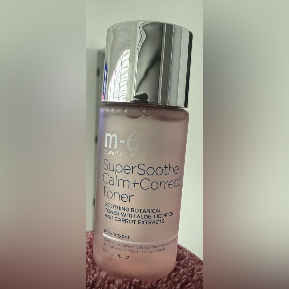 m-61 SuperSoothe Calm+Correct Toner — Pink Soothing Botanical Toner